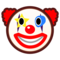 Clown Face emoji on Emojidex